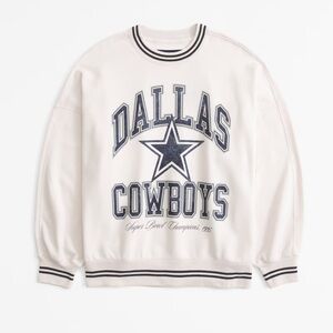 Dallas Cowboys Graphic Oversized Sunday Crew